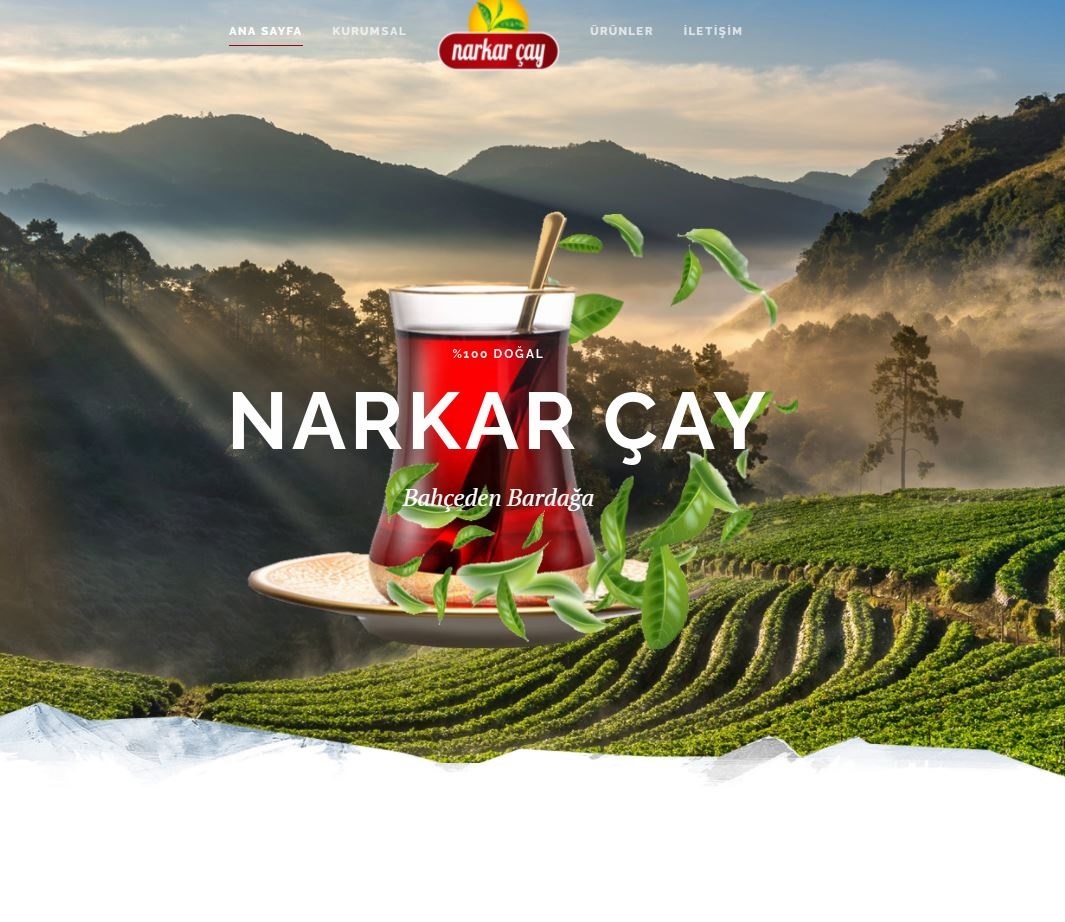 Narkar Çay Web Sayfası
