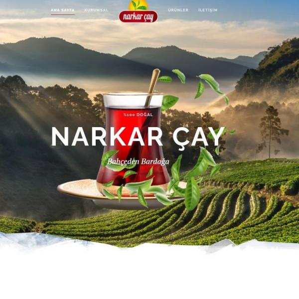 Narkar Çay Web Sayfası